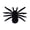 Large size 1 pack, variant on Halloween Fake Spiders 2/1 Pack Soft Flocking Decorations Horror Party Accessories for Scary Atmospheres Creation