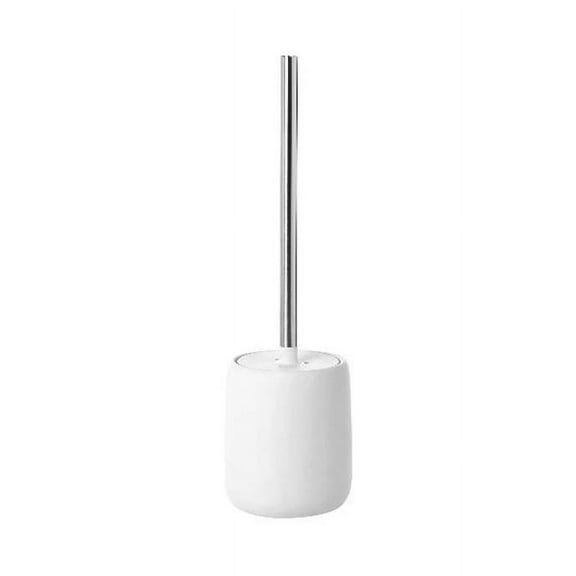 Blomus 66281 15.375 x 4.3125 in. Dia. Sono Toilet Brush, White