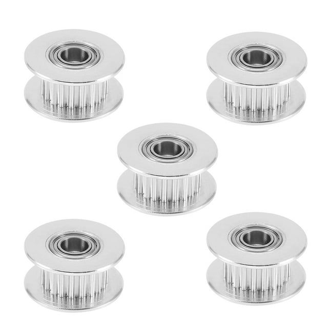 EeaseCA 5 Pcs Accessoires pour Imprimante 3D Engrenage 2GT16 Bande de 6 mm Trou 3 mm Roue Synchrone Courroie de Distribution Poulie Talonnette avec Dents