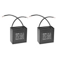 thumbnail image 5 of Capacitor de arranque para ventilador de techo Uxcell 58x31x58mm 24uF 450V CA 2 cables 2 paquetes, 5 of 5