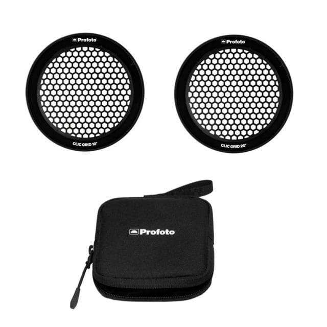 Kit Profoto Clic Grid de 10° y 20° con soporte magnético