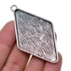 thumbnail image 3 of 10 piezas de aleación de zinc en tono plateado, de , colgantes, joyería artesanal, resultados, 3 of 8