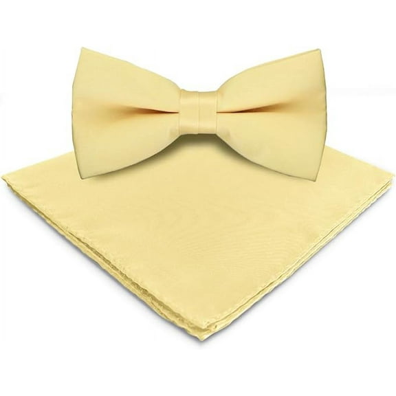 Vittorio Farina Classic Bow Tie & Pocket Square