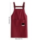 thumbnail image 3 of Delantal de Cocina con Bolsillos - Impermeable y Anti-grasa de Poliéster, Chaleco Ajustable para Trabajar en Cocina, Catering, BBQ, Unisex - Rojo, Verde, Caqui, 3 of 6