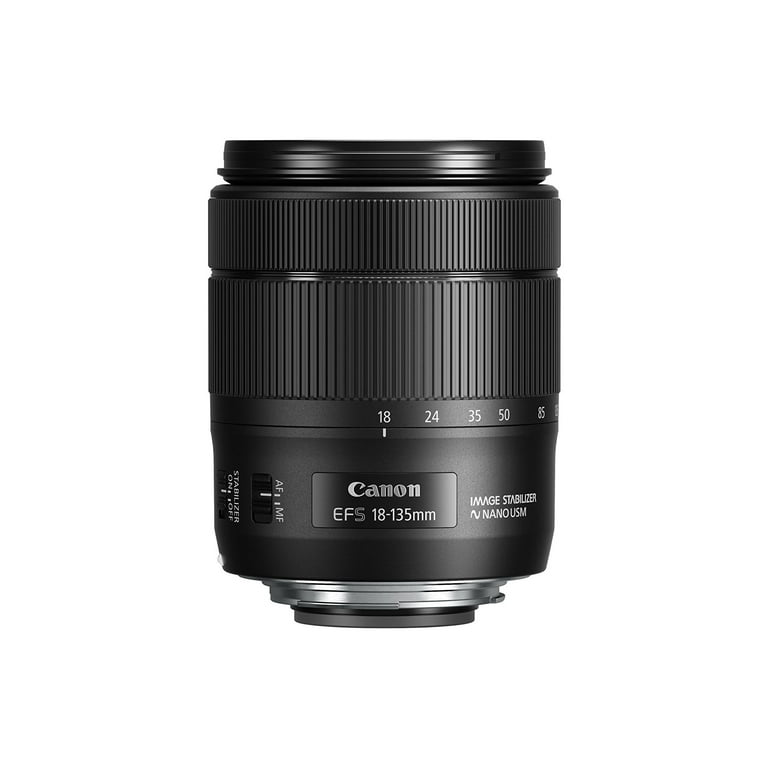 Canon EF-S 18-135mm Zoom Lens with f/3.5-5.6 USM, Image Stabilizer