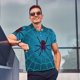 thumbnail image 4 of Balery Spider And Cobweb Camisa Polo de Hombre con Estampado, de Manga Corta y Tejido Medio, Camisa Tipo Golf Polo-3X-Large, 4 of 6