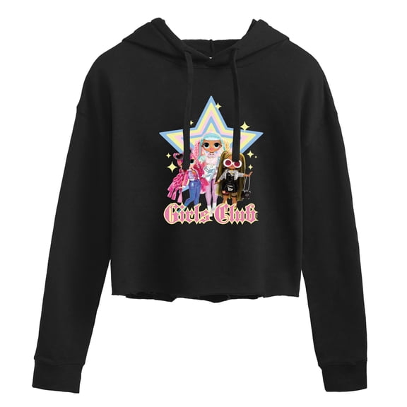 LOL OMG! Fashion Dolls - Girls Club - Juniors Cropped Pullover Hoodie