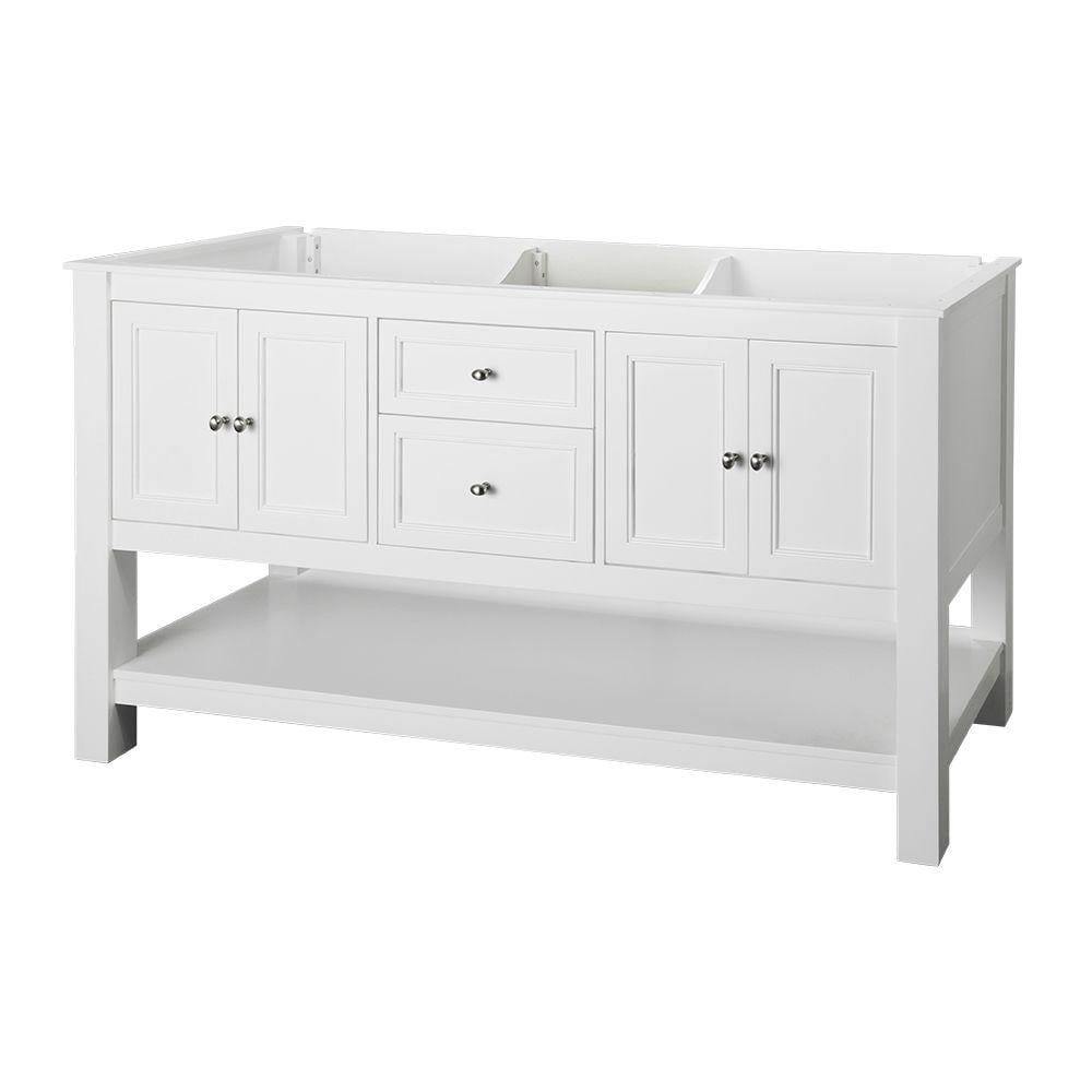 Gazette 60 In Vanity Cabinet Only, 60 Double Sink Vanity Without Top