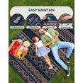 thumbnail image 1 of Outdoor Rug Carpet x ft Colorful Patio RugsBoho Reversible RV Camping Rug Mat for Camper Balcony Backyard Picnic Deck Rug Portable Colorful, 1 of 4
