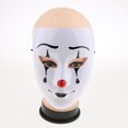 thumbnail image 4 of Funny Festival Party Favors Costume Full Face Máscara De Plástico Payaso Máscara De Disfraces Pintada A Mano Sunnimix Máscara de Cosplay del payaso, 4 of 8