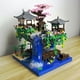 thumbnail image 2 of Juego de bloques de construcción de microladrillos con temática del lago Taohuatan, juguetes creativos para adultos, modelo de paisaje chino único, ladrillos con luz LED, 2 of 5