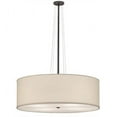 thumbnail image 2 of Meyda 167314 36 in. Cilindro Textrene Pendant, Pewter, 2 of 6