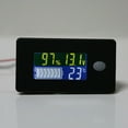 thumbnail image 5 of 12V 24V 36V 48V Battery Capacity Indicator LCD Voltmeter Temperature Meter, 5 of 5