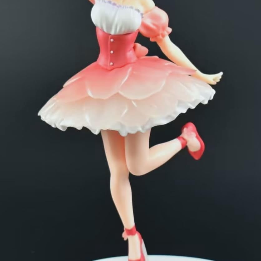 Newly Rem Figure Cherry Blossoms Dress Rem Action Figures 20cm/7.9inch Anime Character Collection Decor Statue Model Ornament Gifts