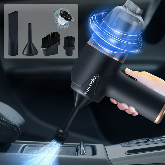 RYRDWP Car Wireless Vacuum Cleaner Powerful High Power Large Suction Mini Handheld Car Home Indoor