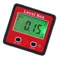 thumbnail image 1 of Protractor Horizontal Angle Meter Digital Protractor Inclinometer Electronic Level Box Magnetic Base Measuring Tools Red, 1 of 6
