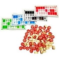 thumbnail image 1 of Wooden Chess and  Game Set with 48 Cards, Interactive Family Games, 1 of 7