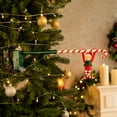 thumbnail image 4 of Mr. Christmas 6 in. Animated Candy Cane Elf Acrobat, 4 of 5