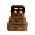 thumbnail image 4 of Wald Imports  Brown Suitcases (Set of 3) - Brown, 4 of 4