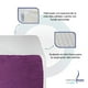 thumbnail image 4 of Colchon Baby Good Memory Foam de Espuma Medidas 140 x 95 x 15 cm, 4 of 9