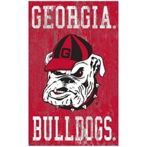 Georgia Bulldogs 11'' x 19'' Heritage Distressed Logo Sign