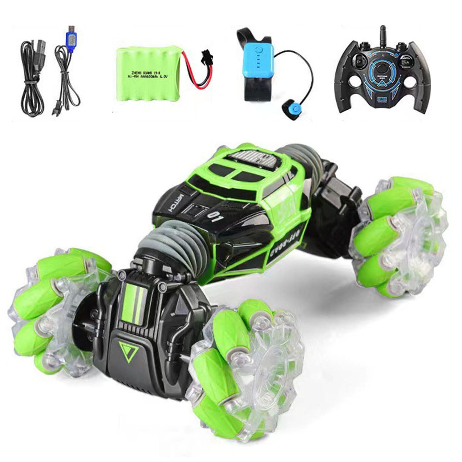 RC Stunt Car Transformer Toy Car Remote Control Stunt for Boy 812