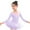 Purple, variant on Girls Ballet Dress Kids Gymnastics Dance Costume Tutu Tulle Skirt Baby Girls Children's Dance Clothes Summer Long Sleeves Training Clothes Ballet One-piece Performance Clothes Skirt Set 8-9 Years