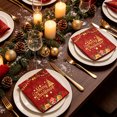 thumbnail image 4 of SLYNSHome 20Pcs Christmas Disposable Paper Napkins Tableware,Christmas Theme Napkins For Holiday Party Supplies And Dinner Gathering, 4 of 6