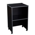 thumbnail image 1 of National Public Seating 112-BK Oklahoma Sound AV Cart & Lectern Base - Black, 1 of 3