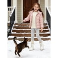 thumbnail image 6 of Wantdo Girls' Recycled Jacket Waterproof Winter Coat Warm Winter Outerwear Jacket Coral Pink 8, 6 of 10