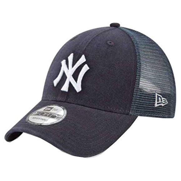 New Era New York Yankees Trucker Hat Adjustable Mesh Navy Blue Hat