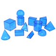 thumbnail image 4 of 12 Uds., Geometría Sólida Geométrica, , , Matemáticas, Matemáticas, Juguetes de Desarrollo para , Herramienta de Enseñanza CUTICAT Juguete de sólidos geométricos, 4 of 8
