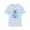 Light Blue, variant on Bugs Bunny Shirt, Bugs Bunny T Shirt, Shirt with Bugs Bunny, T Shirt with Cartoon, Cartoon on T Shirt, Animation Shirt