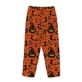 thumbnail image 3 of Lsque Halloween3 Print Women's Pajama Pants, Lounge Pant - Comfortable Home Wear,Elastic Waistband, Stylish Design-Large, 3 of 9