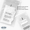thumbnail image 6 of The Boxery 12" x 17" Self-Seal Clear Plastic Suffocation Warning Poly Bags, 1,000 Count, 6 of 6
