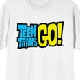 thumbnail image 2 of Teen Titans Go To The Movies Logo Men's White T-shirt - 5XL, 2 of 4