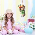 thumbnail image 3 of Binwennn Retro Easter Wooden Decorations Rabbit Wooden Hollow Rural Farmhouse Easter Home Decorations Suitable For Tree Family Party Decoration Hand Painted Stained Glass Window Hanging Decorated, 3 of 4