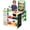 Green, variant on Best Choice Products Kids Pretend Play Grocery Store Wooden Supermarket Set w/ Chalkboard, Cash Register - Red