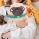thumbnail image 3 of Peluche de perro peludo, divertido husky sentado, almohada cómoda (25 cm), 3 of 6