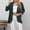 Green, variant on Babysbule Cardigans for Women Women's 3/4 Sleeve Fashion Casual Comfortable Solid Color Cardigan Top Blouse