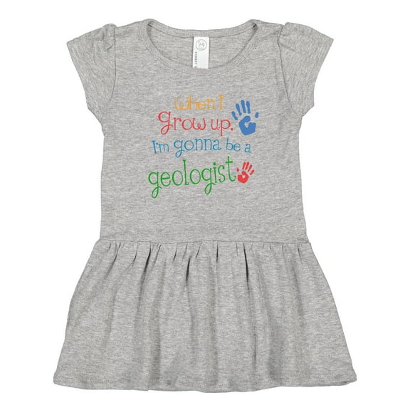 Inktastic Geologist Future Girls Toddler Dress