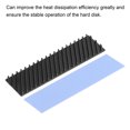 thumbnail image 5 of Uxcell Copper Heatsink 70x20x3mm W Thermal Pad Rubber Ring for M.2 SSD Cooler 1 Set, 5 of 6