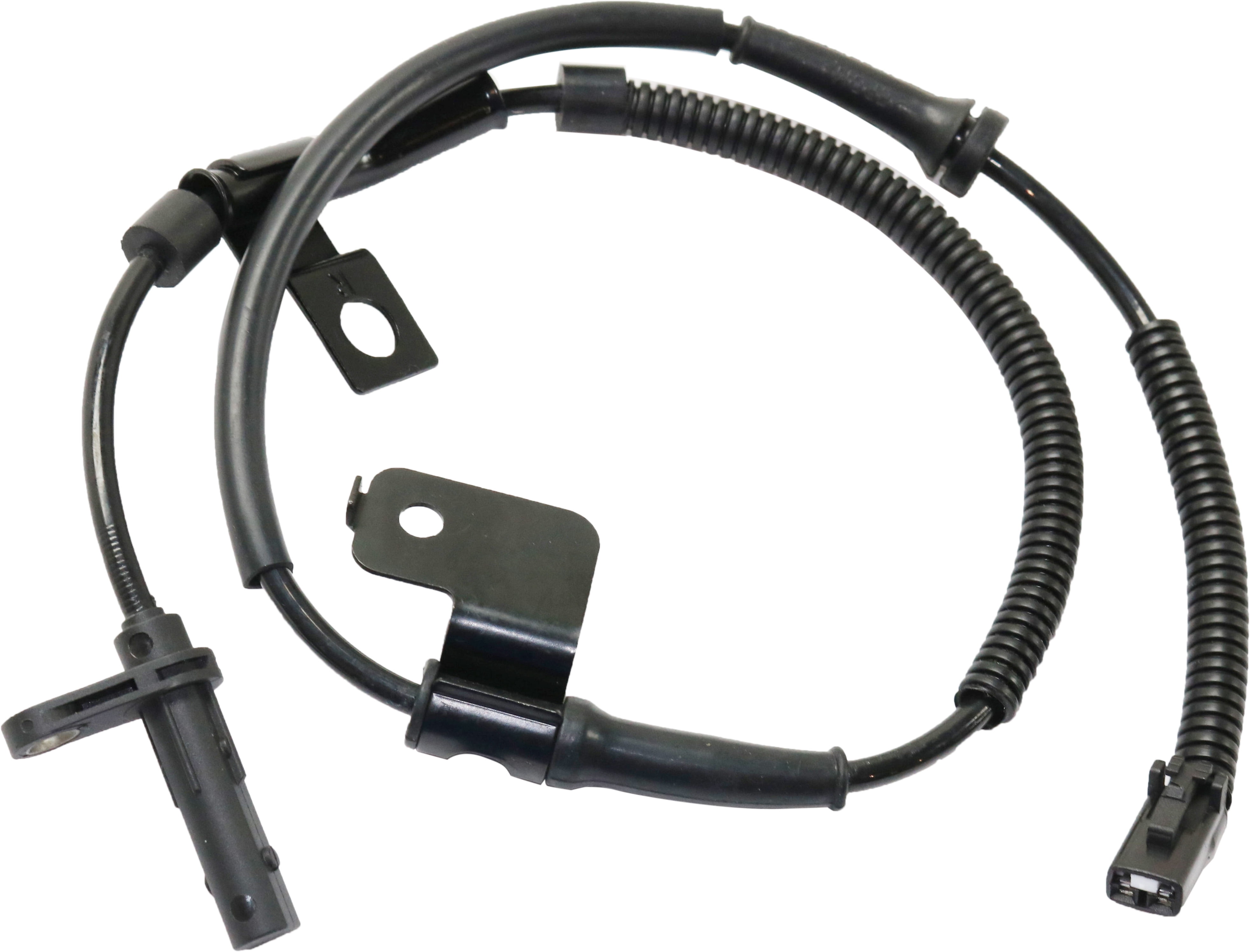 ABS Speed Sensor Compatible with 2007-2009 Kia Sorento Front, Passenger Side 6 Cyl 3.3L Male Connector Blade type 2-Prong Terminal