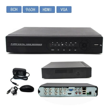- Ktaxon H.264 8 Channel 960H HDMI VGA DVR Network Video Recorder for Security System NO Hard Drive