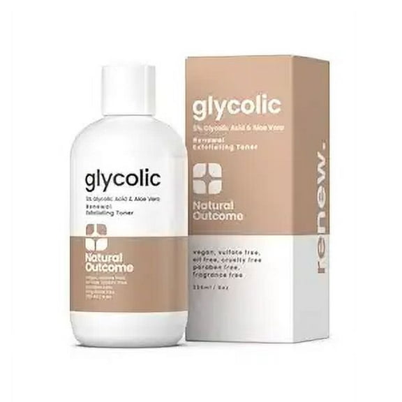 Natural Outcome Glycolic Facial Toner, 8 oz