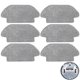 thumbnail image 5 of Pack of 6 Wipes for Mi Robot Vacuum Mop 2S / S12 / Mop P/Mop Pro Microfibre Mop Pad Washable Mop Cloth Accessory., 5 of 5