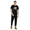 thumbnail image 2 of New Balance Men's Essentials Stacked Logo Tee Black mt01575-bk, 2 of 6