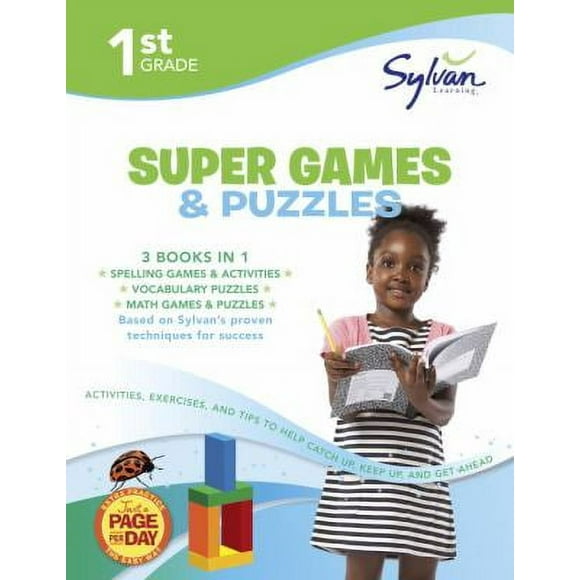 Pre-Owned 1st Grade Super Games & Puzzles (Paperback) 0804124493 9780804124492