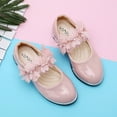 thumbnail image 6 of NOKIO Little Girls' Platform Flats Kids Ballet Slippers Kids Leather Loafers Children'S Loafers Autumn Children Shoes Flower Single Shoes Korean Children Dance Shoes Princess Shoes Leather Shoes, 6 of 7