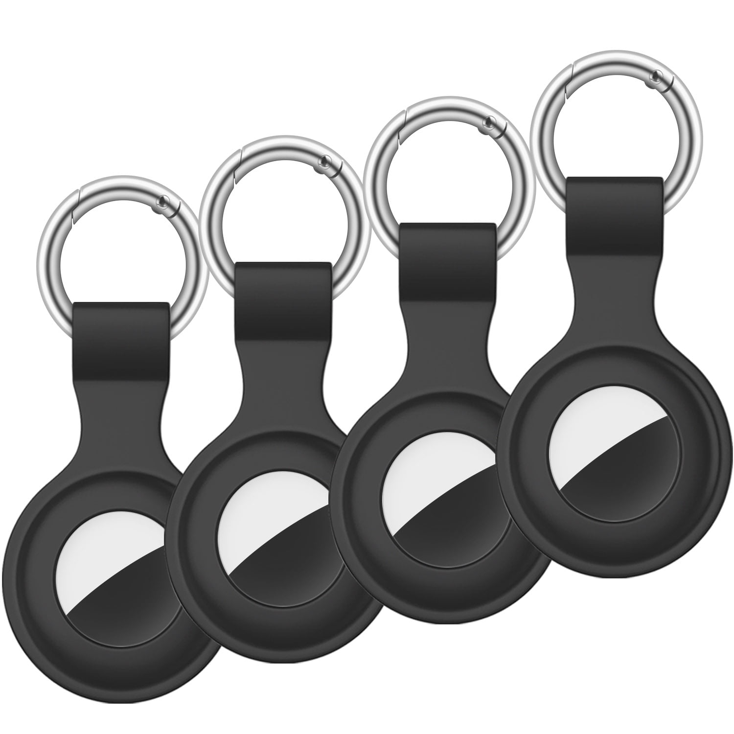 Aimoll-88 4 Pack Protective Case for AirTag Finder Anti-Lost Finder Item for Dogs Keys Backpacks Soft Silicone Skin Cover Holder for Apple AirTag Keychain Key Ring Multi-Color Aimoll-88 4 Pack Protective Case for AirTag Finder Anti-Lost Finder Item for Dogs Keys Backpacks Soft Silicone Skin Cover Holder for Apple AirTag Keychain Key Ring Multi-Color